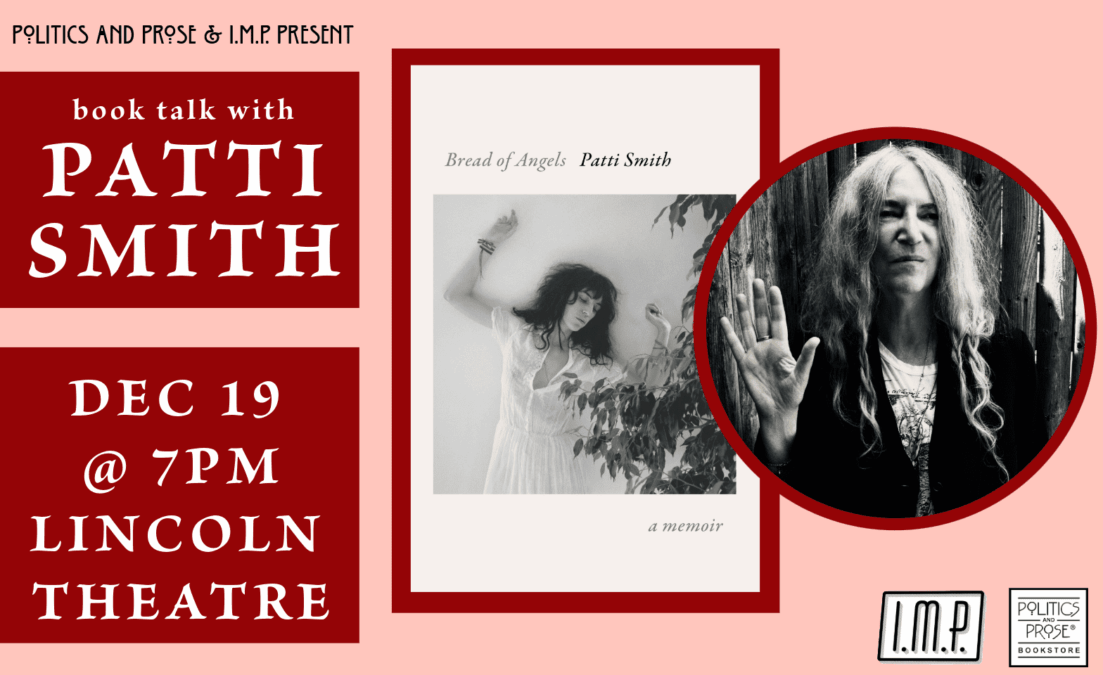 Book Talk with Patti Smith: Bread of Angels-image