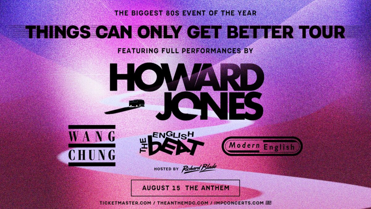 Howard Jones: Things Can Only Get Better Tour-image