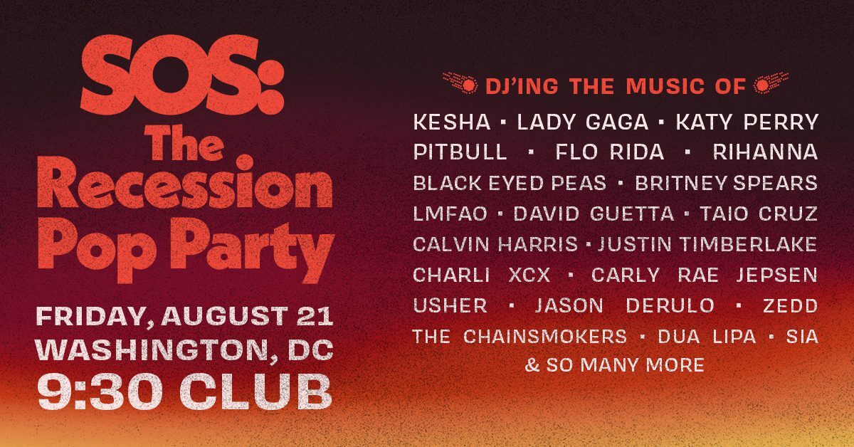 SOS: The Recession Pop Party-image