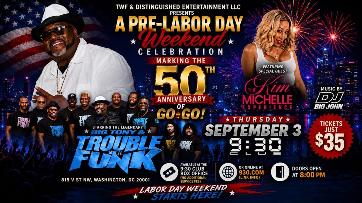 50th Anniversary of Go-Go Celebration feat. Big Tony & Trouble Funk-image